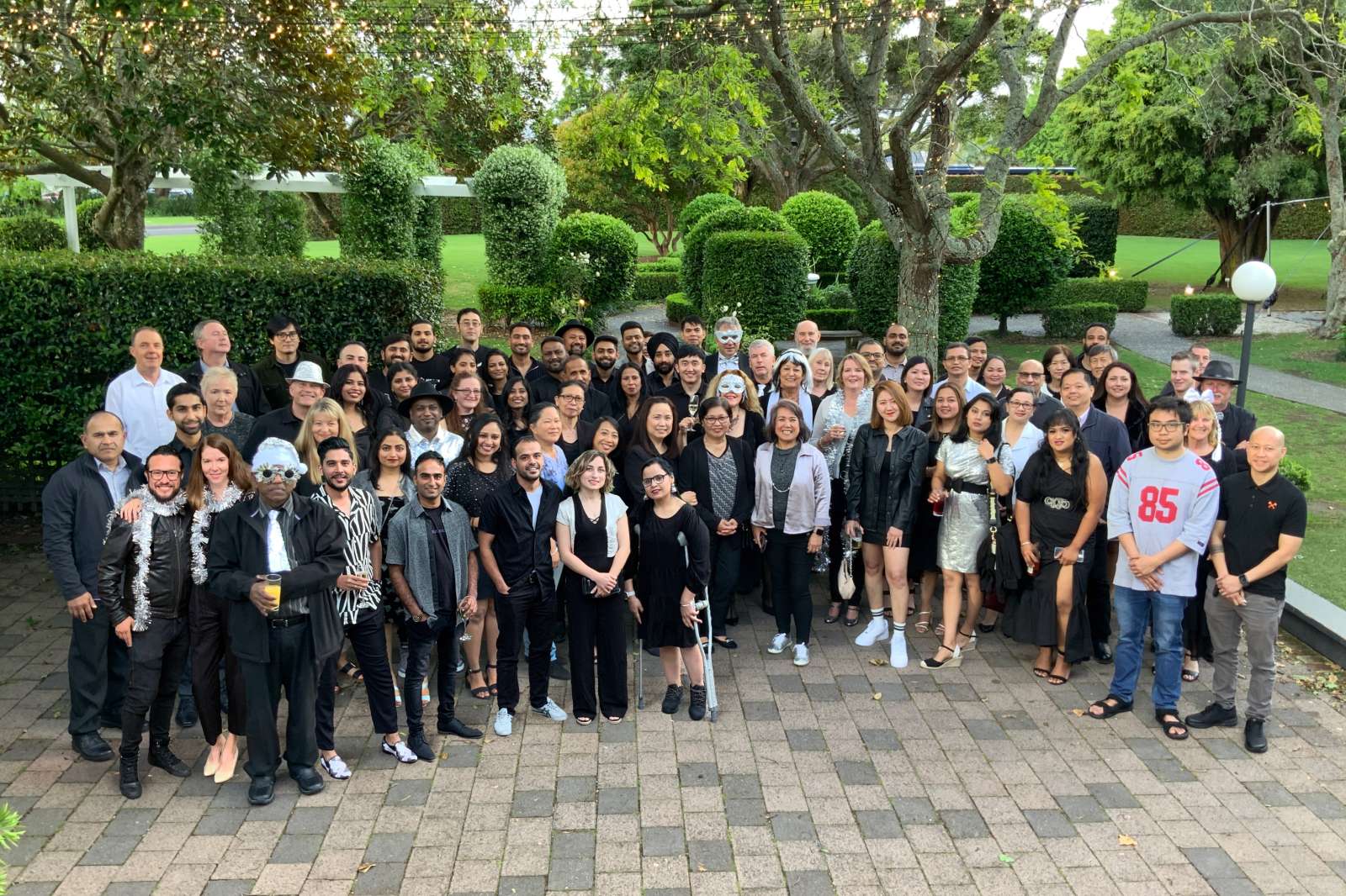 Nautech staff enjoying a company event